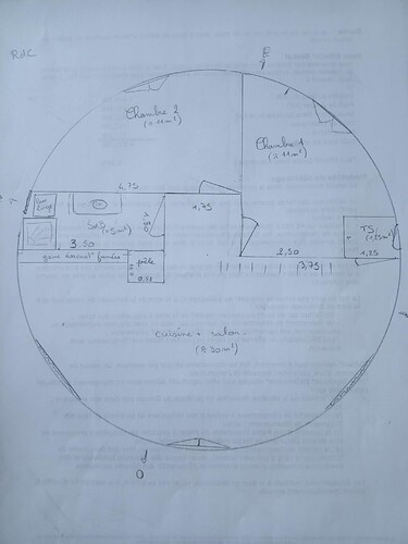 plan de masse intérieur